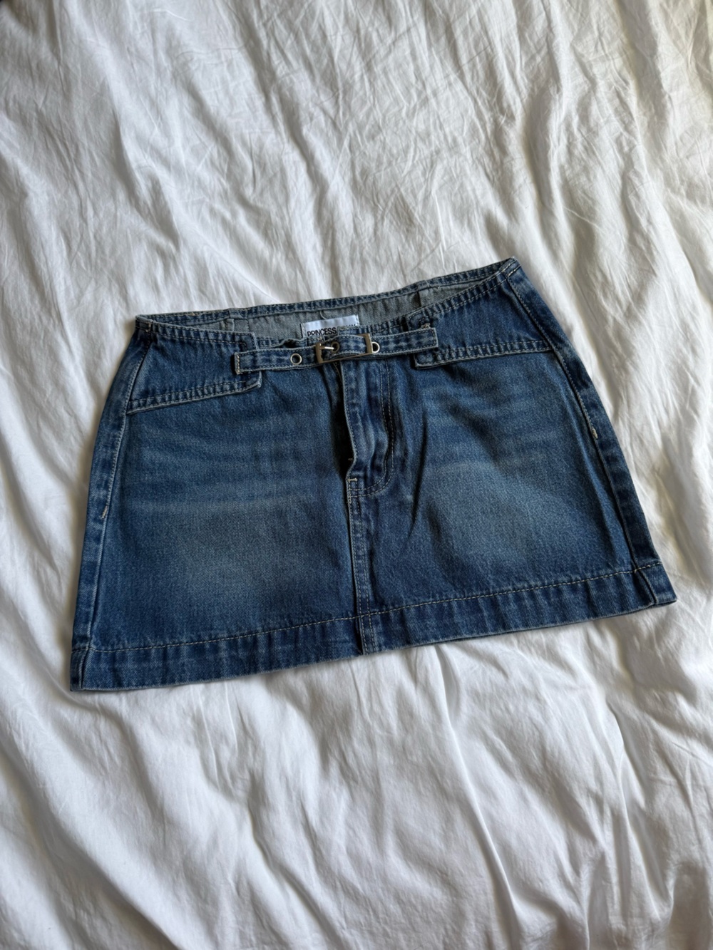 Princess Polly Tejano Blues Denim Mini Skirt - Picture 4 of 6